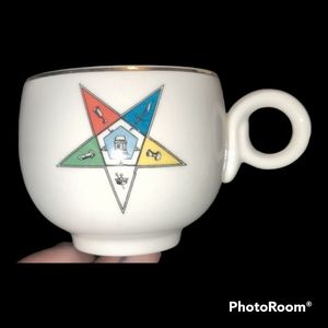 Vintage Eastern Star Tea Cup
